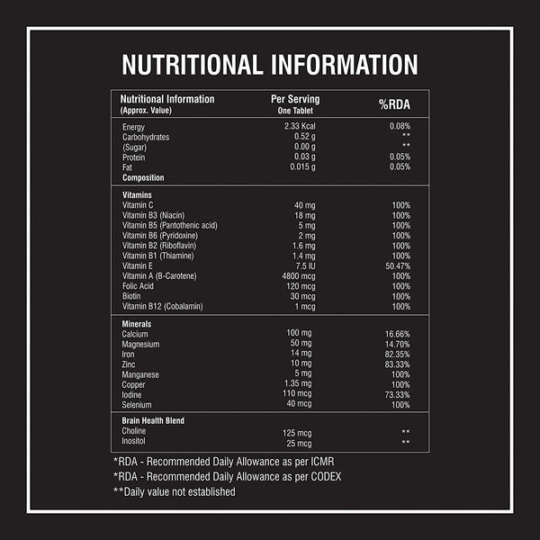 Bold Vitals Women's Multivitamin Capsules